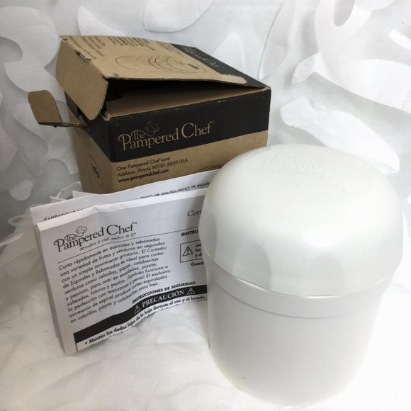 Pampered Chef Spiral & Slice #1136 Round Plastic Pampered Chef Spiral & Slice #1 - Picture 1 of 10